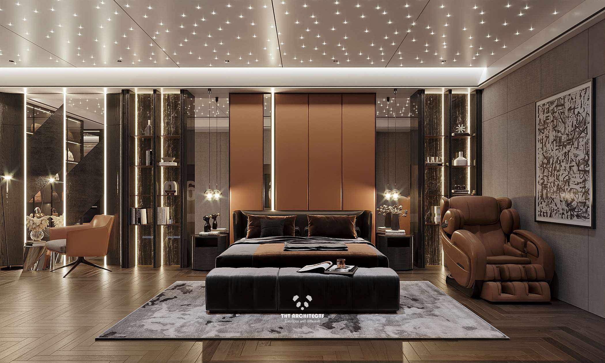 tht arichitects - Villa anh Sứ - phòng ngủ P NGU MASTER 01